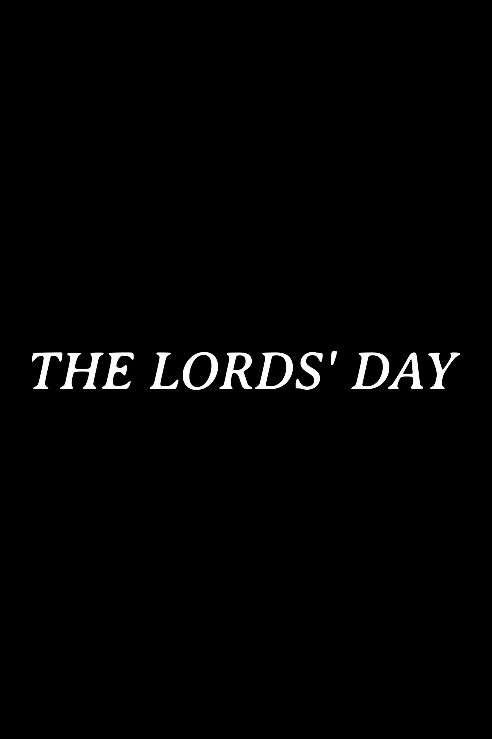 The Lords' Day (2026) poster