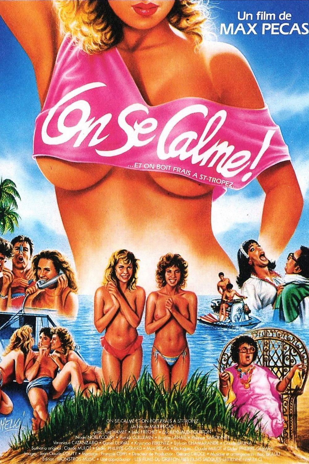 On se calme et on boit frais à Saint-Tropez (1987) poster