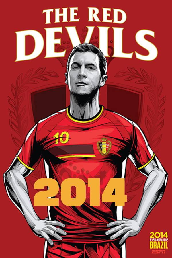 WK 2014: De ontbolstering van een gouden generatie bij de Rode Duivels (2019) poster