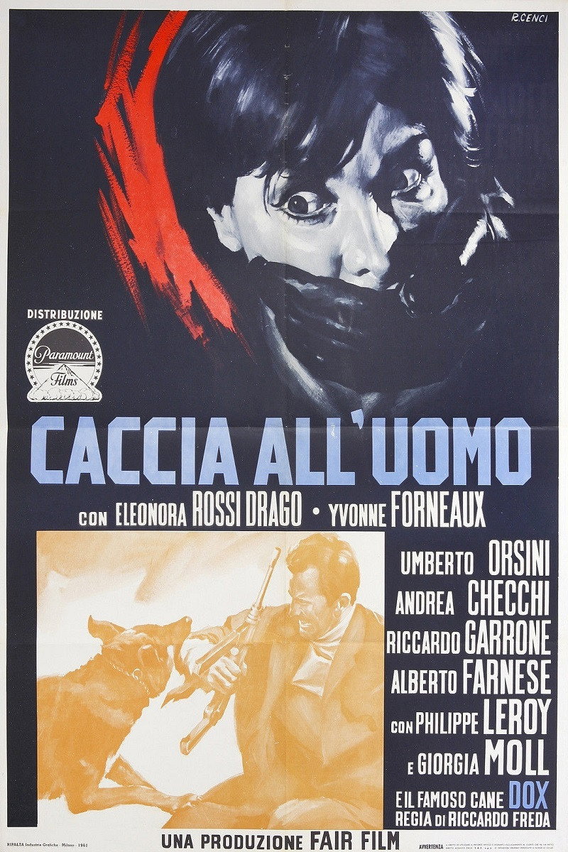 Manhunt (1961) poster