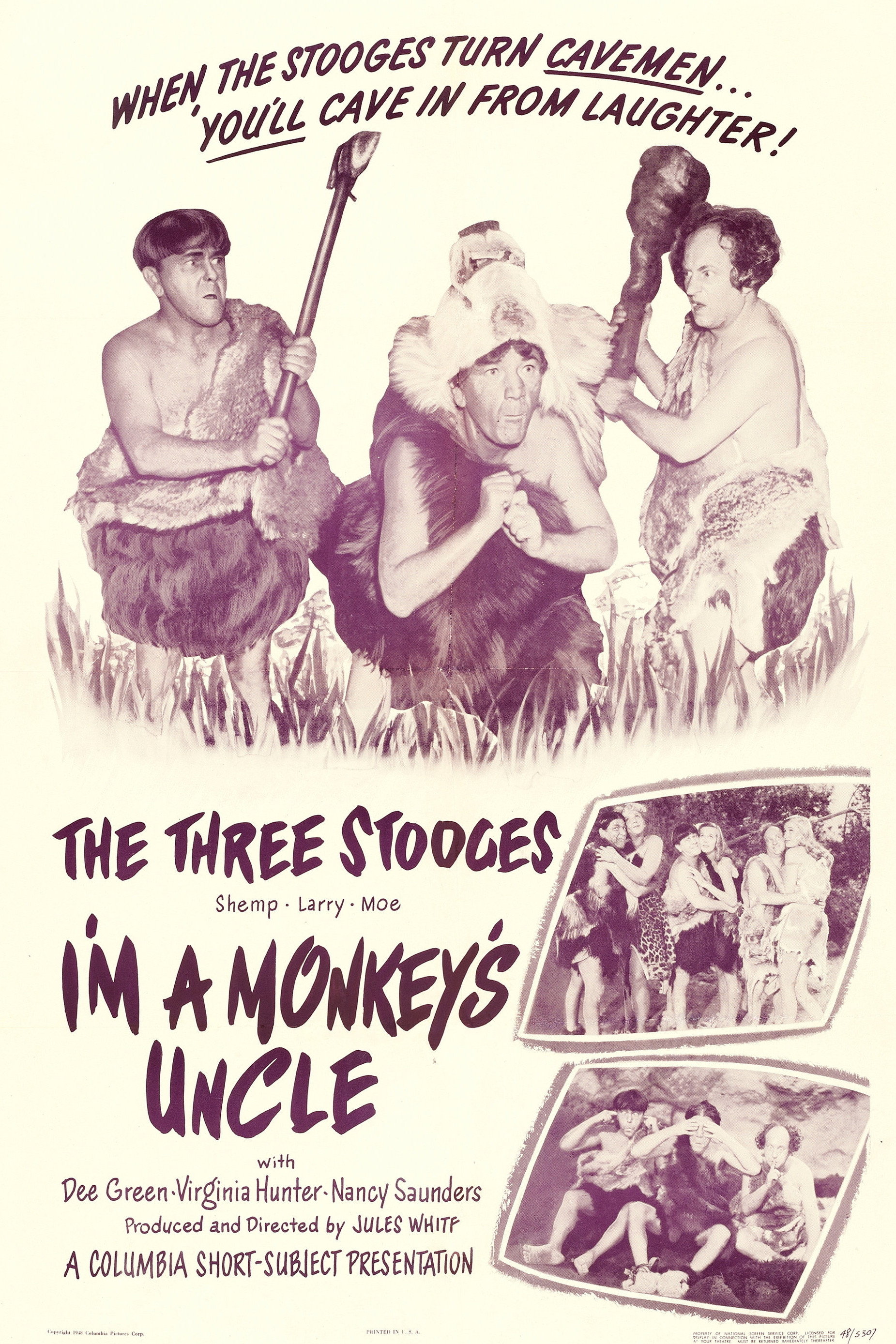 I'm a Monkey's Uncle (1948) poster