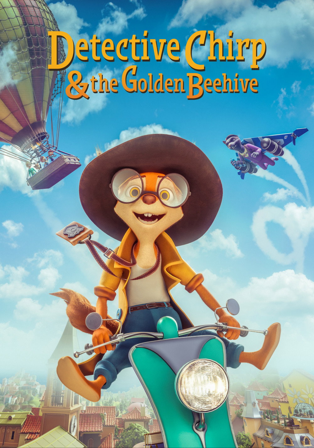 Detective Chirp & the Golden Beehive (2022) poster