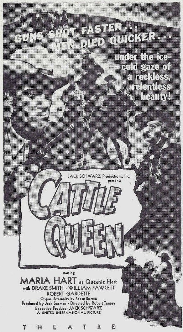 Cattle Queen (1951) poster