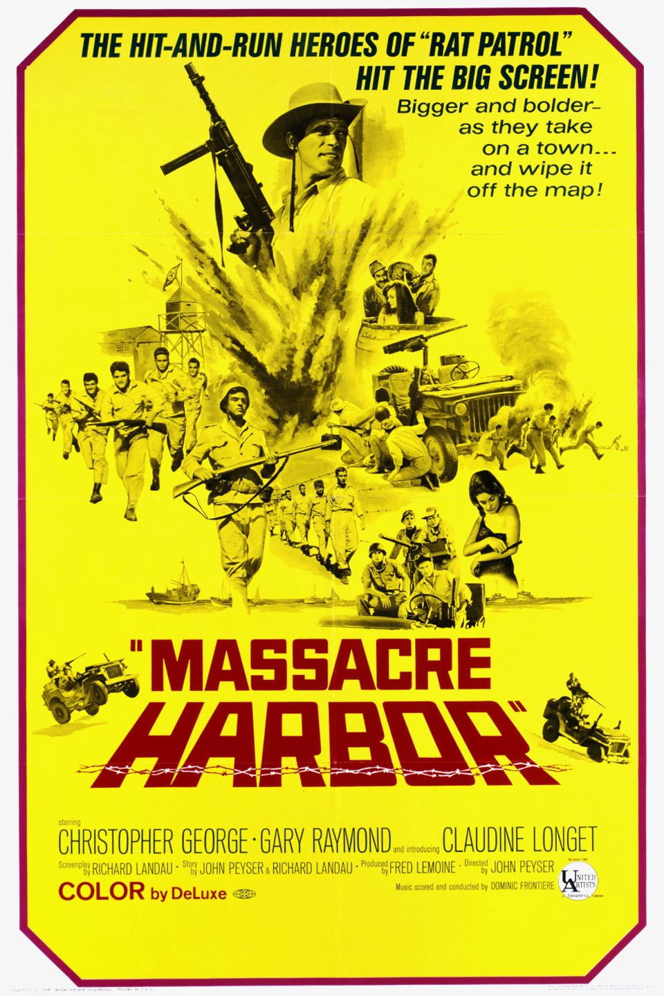Massacre Harbor (1968) poster