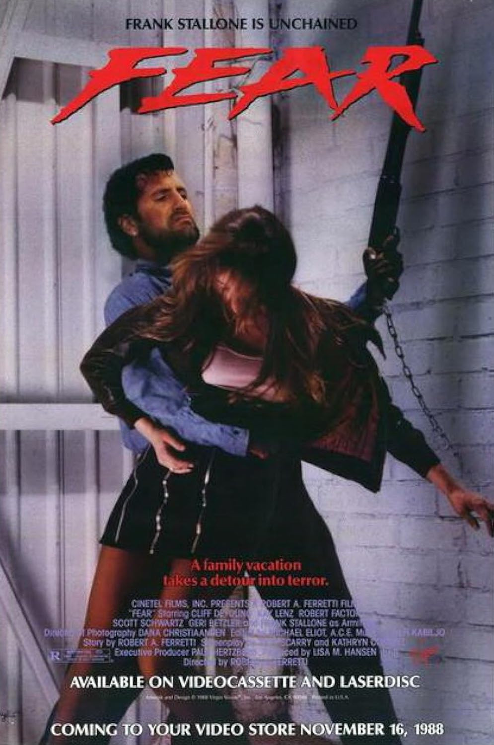 Fear (1988) poster