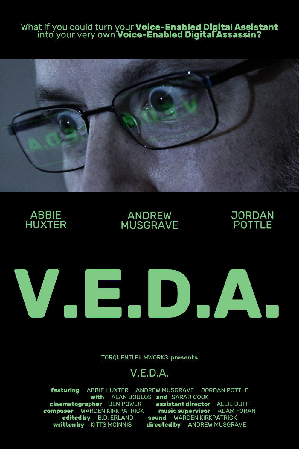 V.E.D.A. (2025) poster