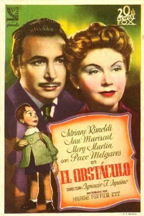 El obstáculo (1945) poster