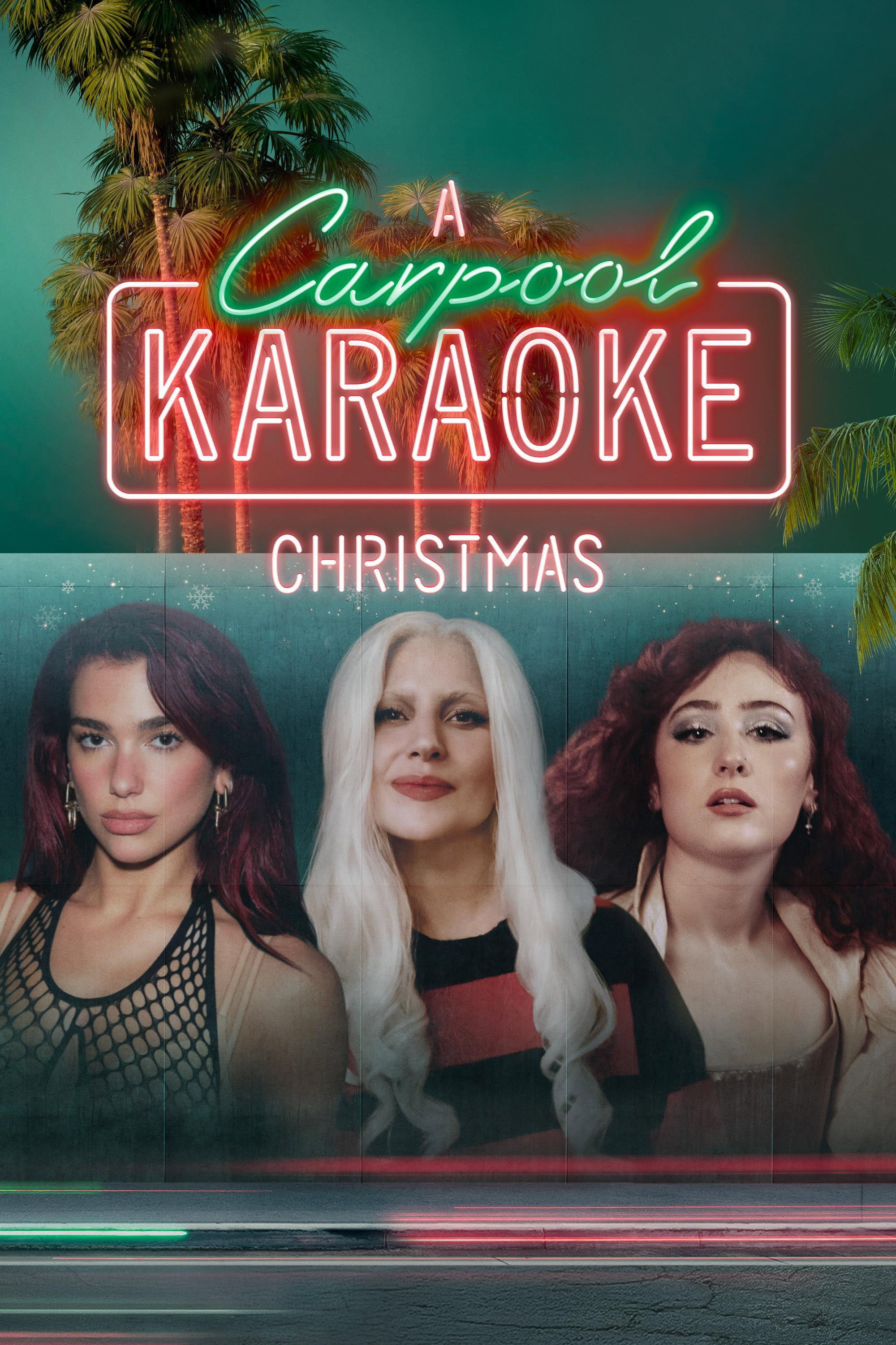 A Carpool Karaoke Christmas (2024) poster