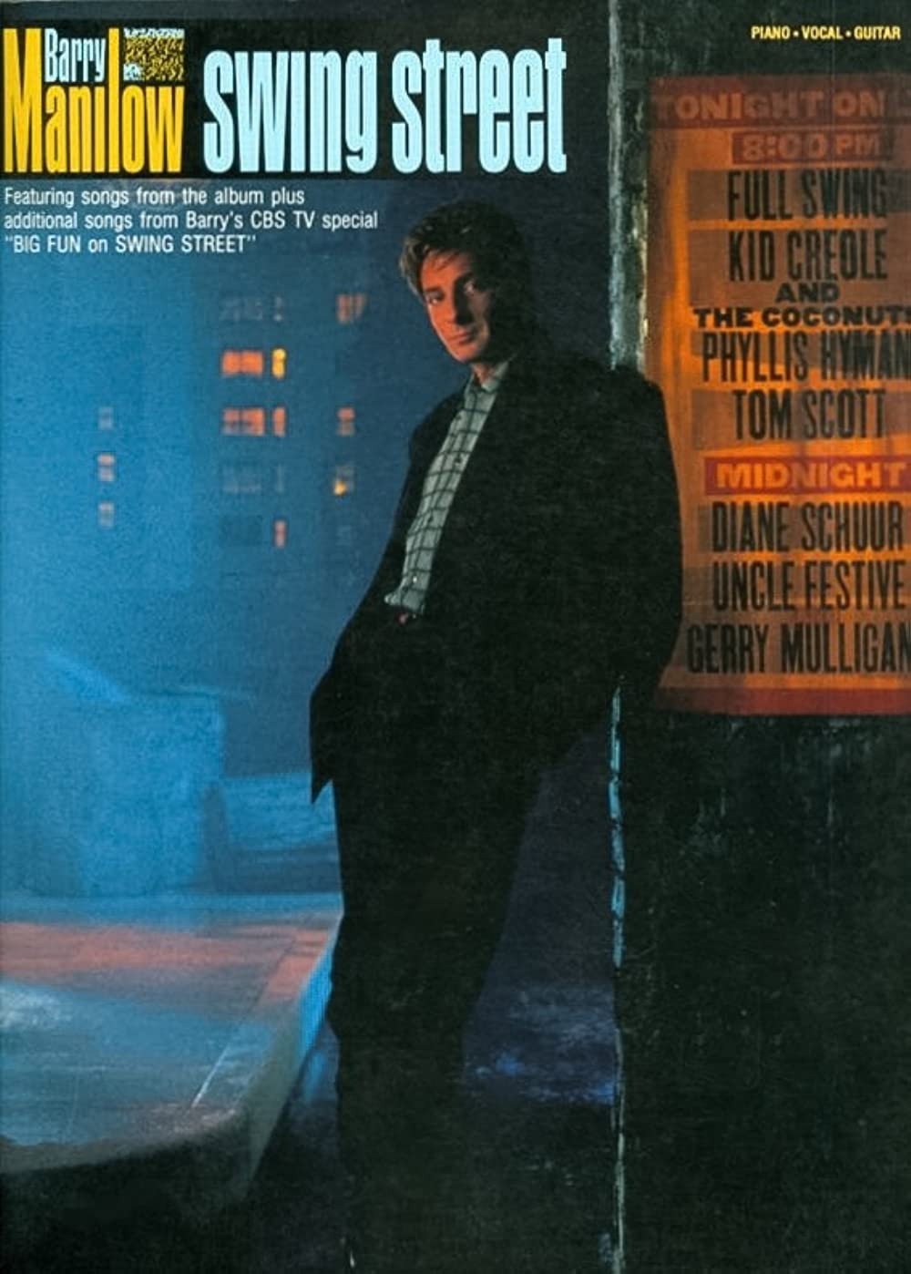 Barry Manilow: Big Fun on Swing Street (1988) poster