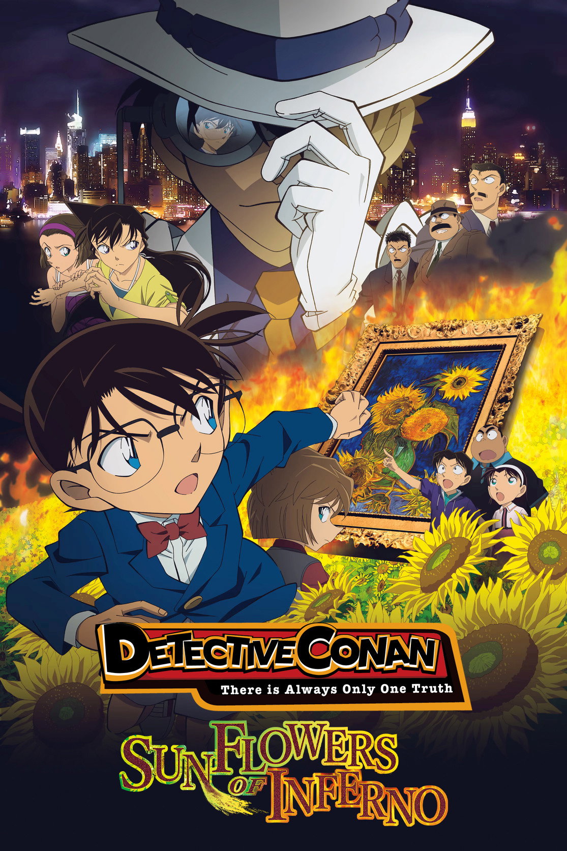 Detective Conan: Sunflowers of Inferno (2015) poster