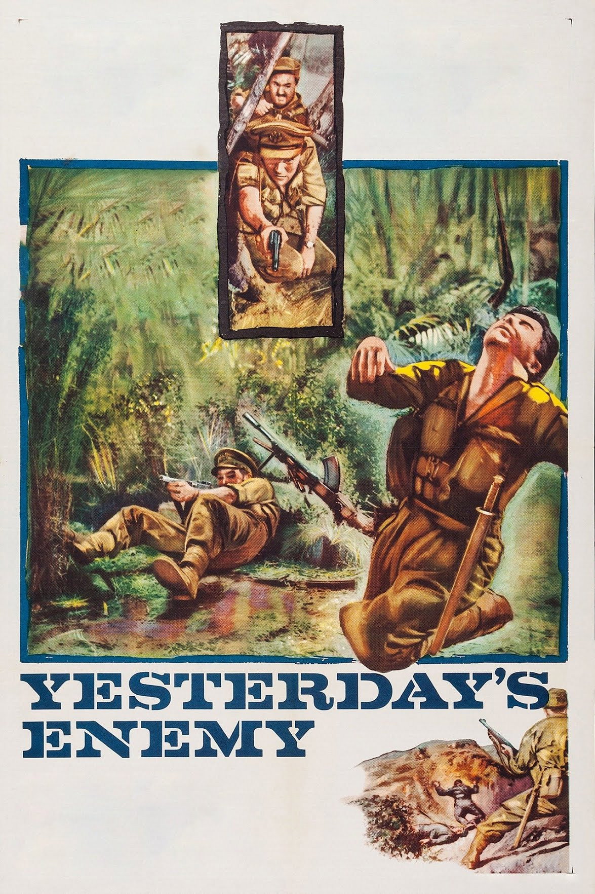 Yesterday's Enemy (1959) poster