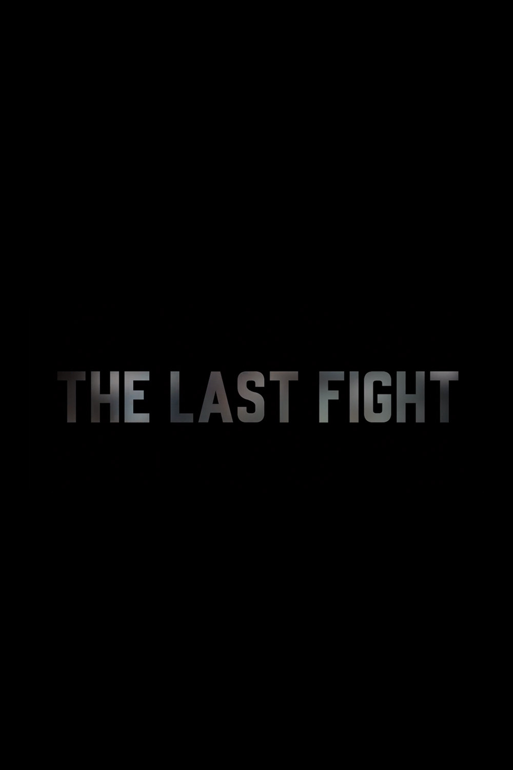 The Last Fight (2019) poster