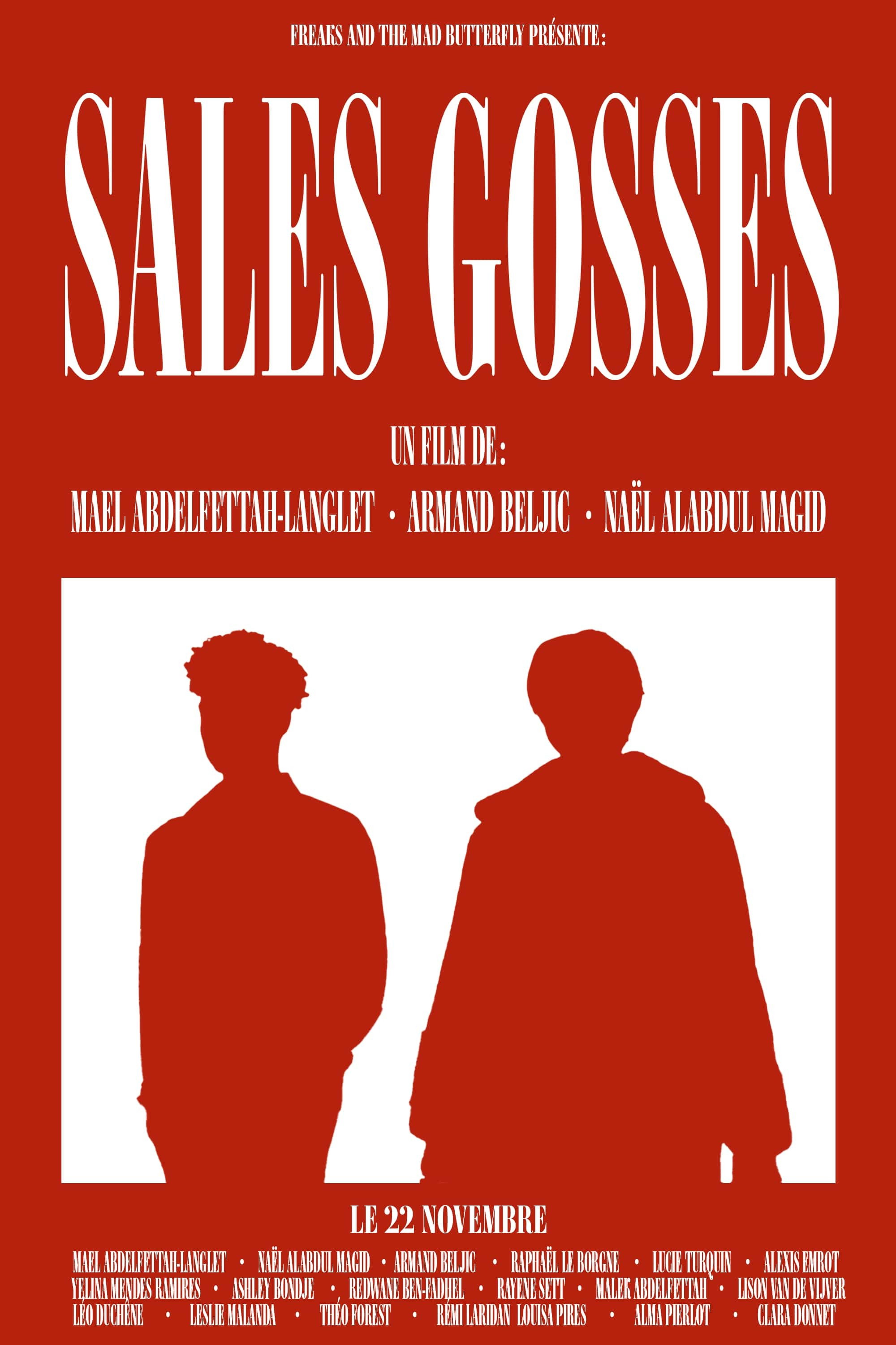 SALES GOSSES (2026) poster