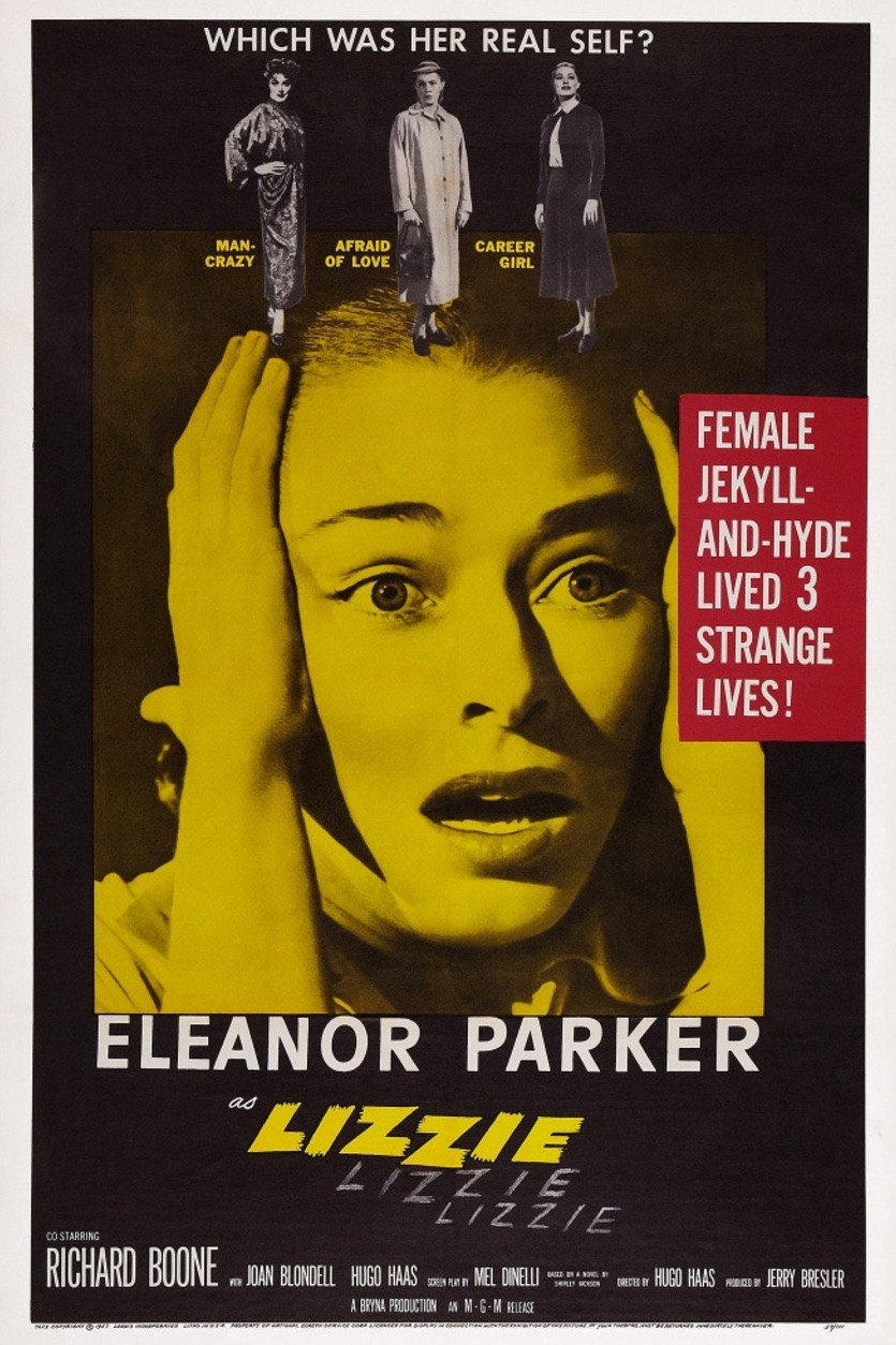 Lizzie (1957) poster