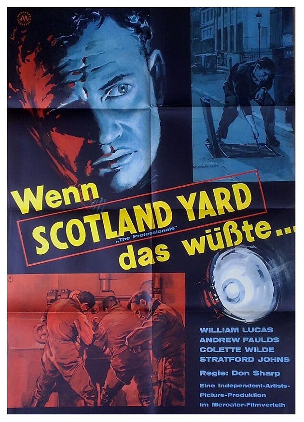 The Professionals (1960) poster