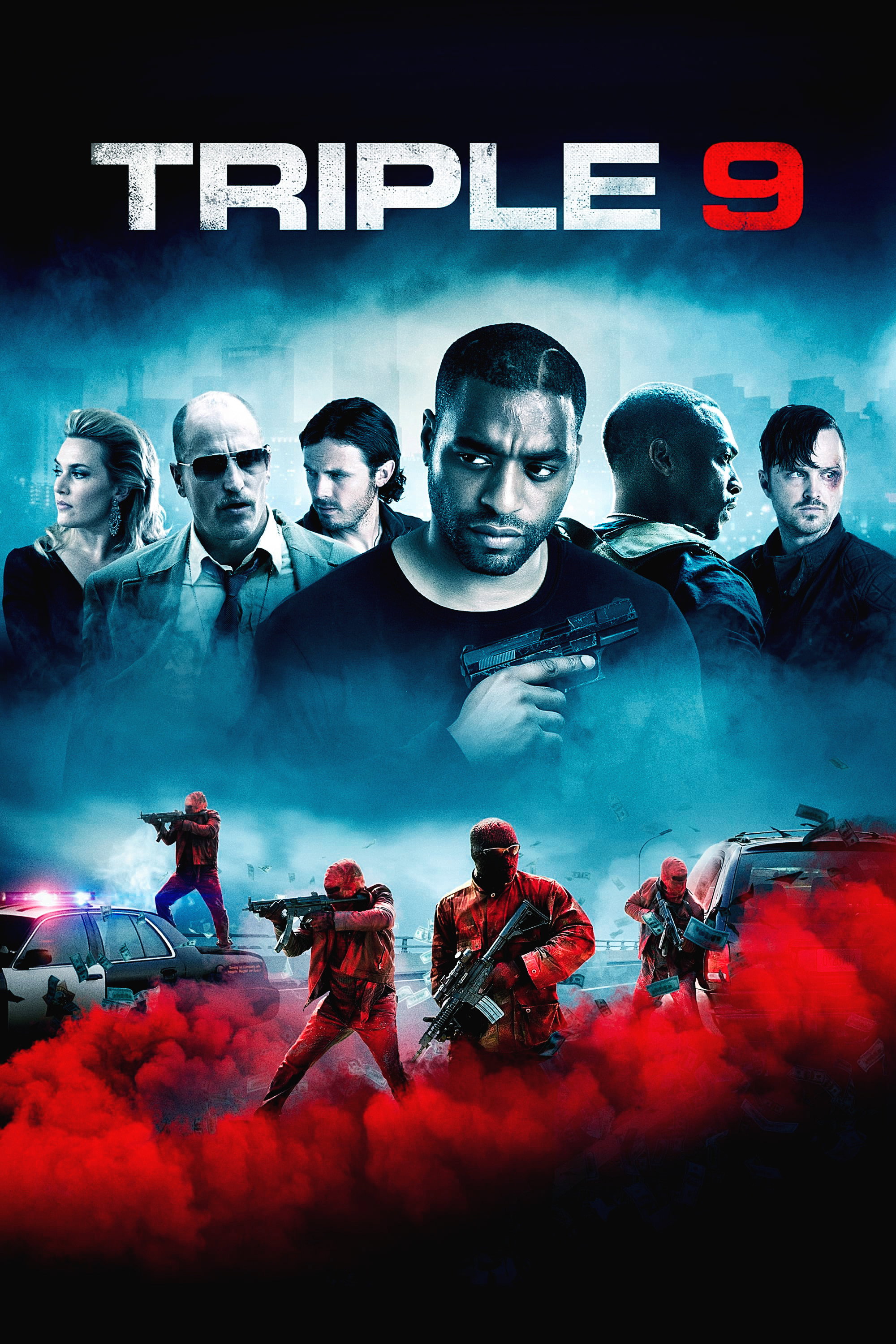 Triple 9 (2016) poster