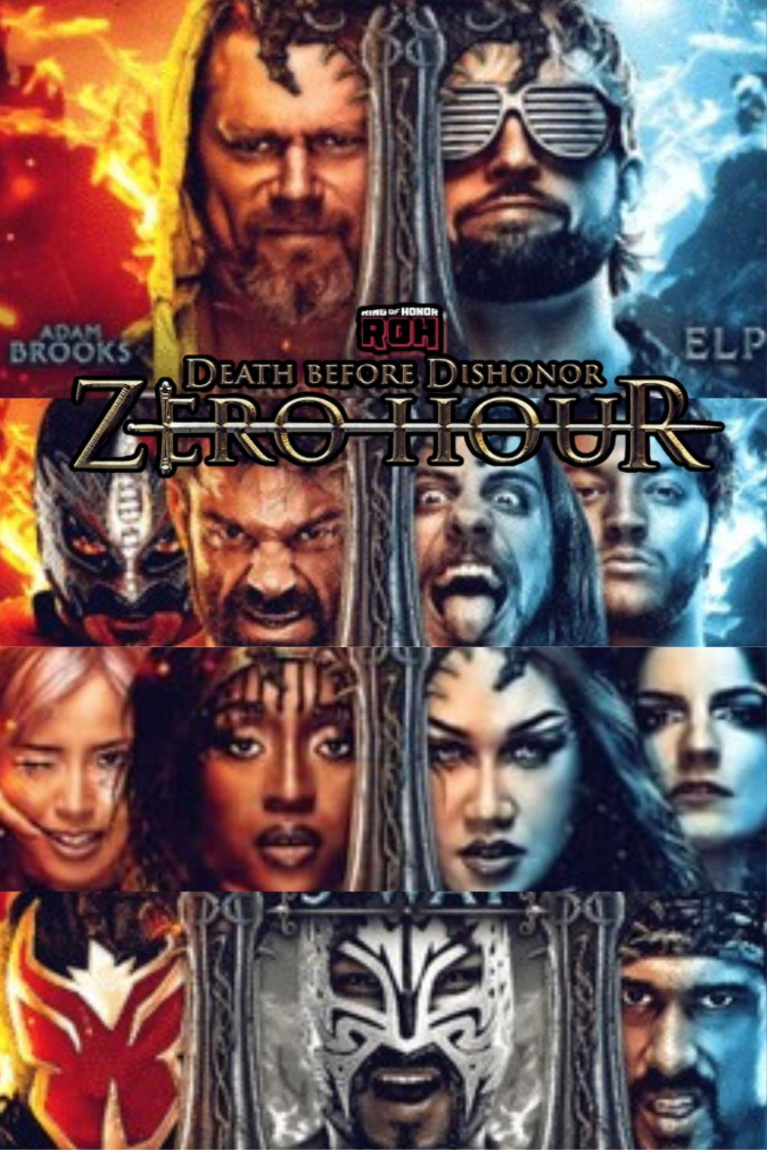ROH Death Before Dishonor Zero Hour (2026) poster