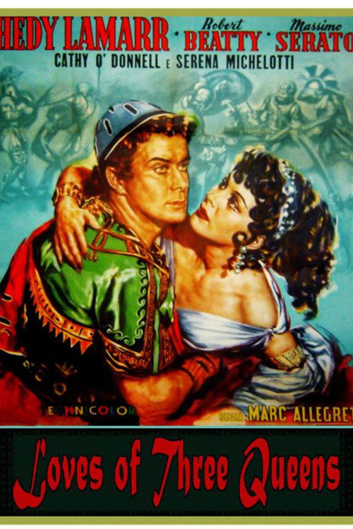 Loves of Three Queens (1954) poster