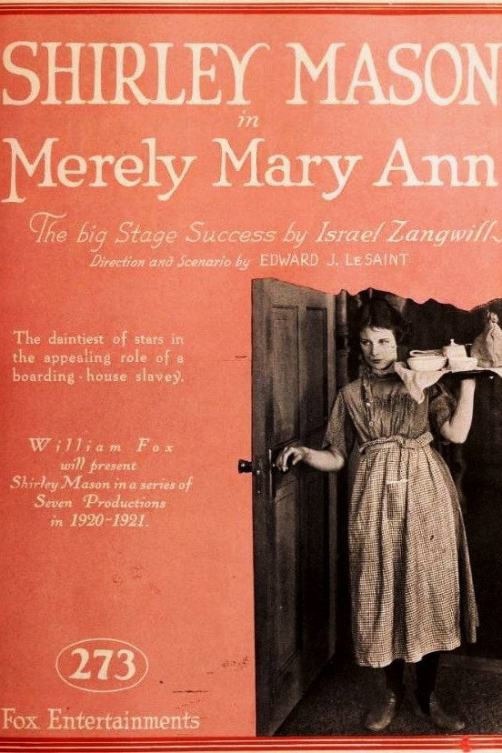 Merely Mary Ann (1920) poster