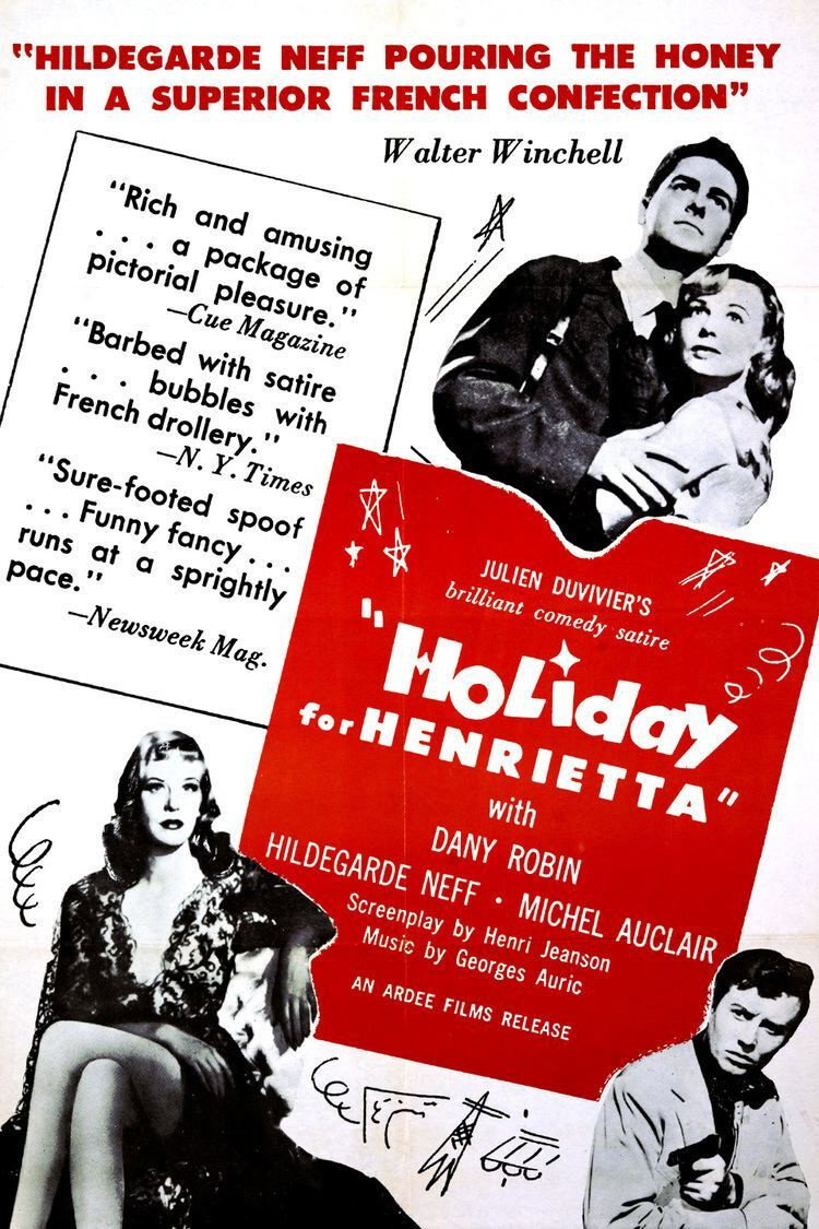 Holiday for Henrietta (1952) poster