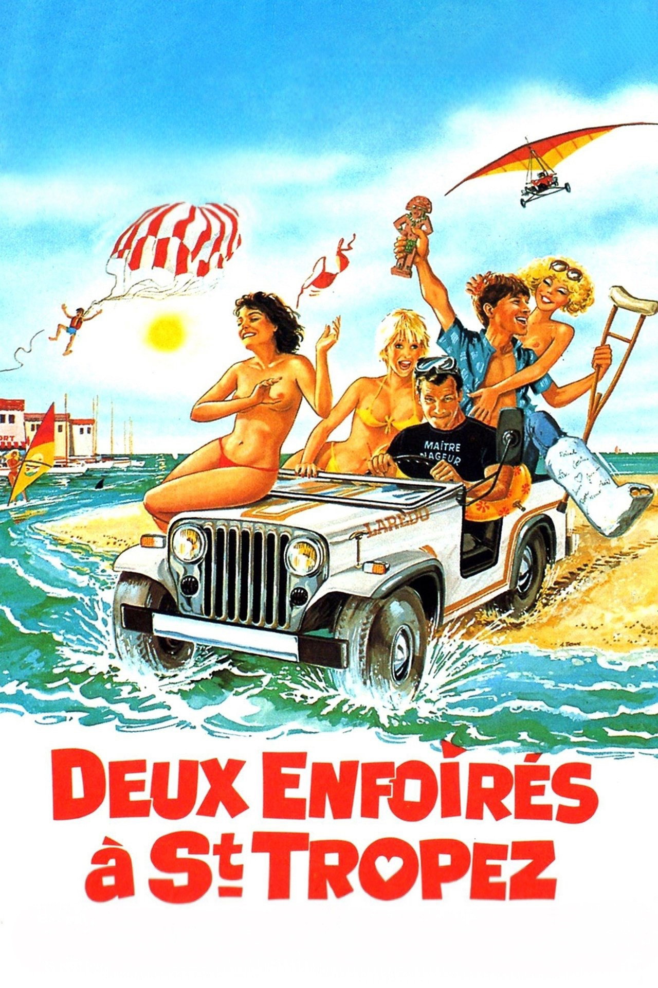 Two Bastards in Saint-Tropez (1986) poster