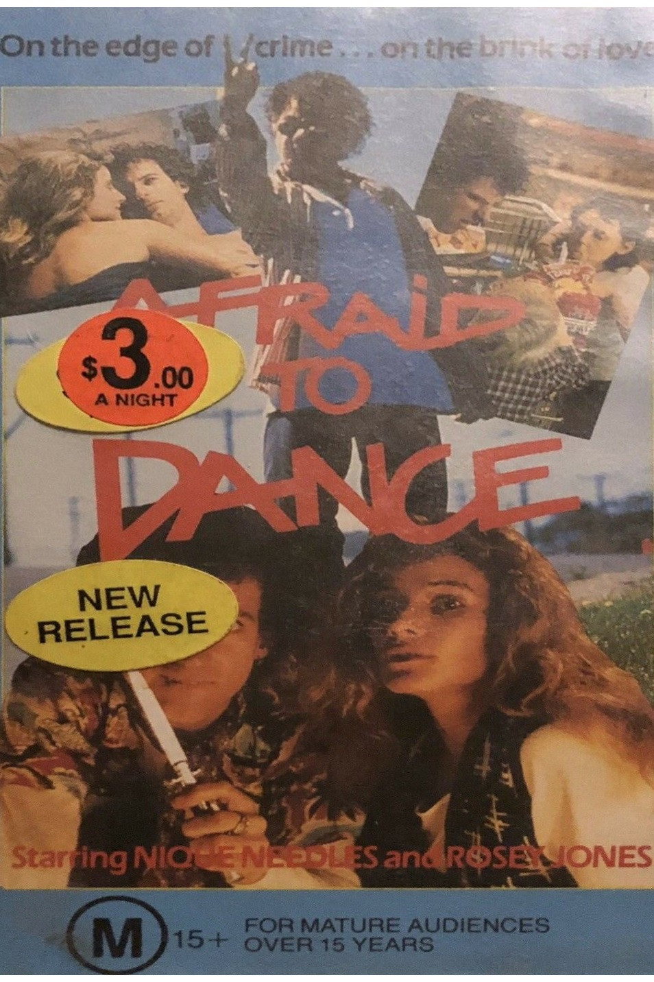 Afraid to Dance (1989) poster