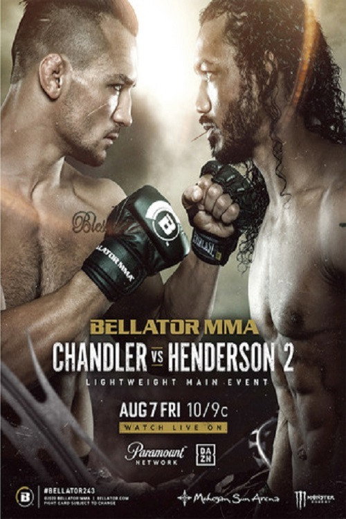 Bellator 243: Chandler vs. Henderson 2 (2020) poster