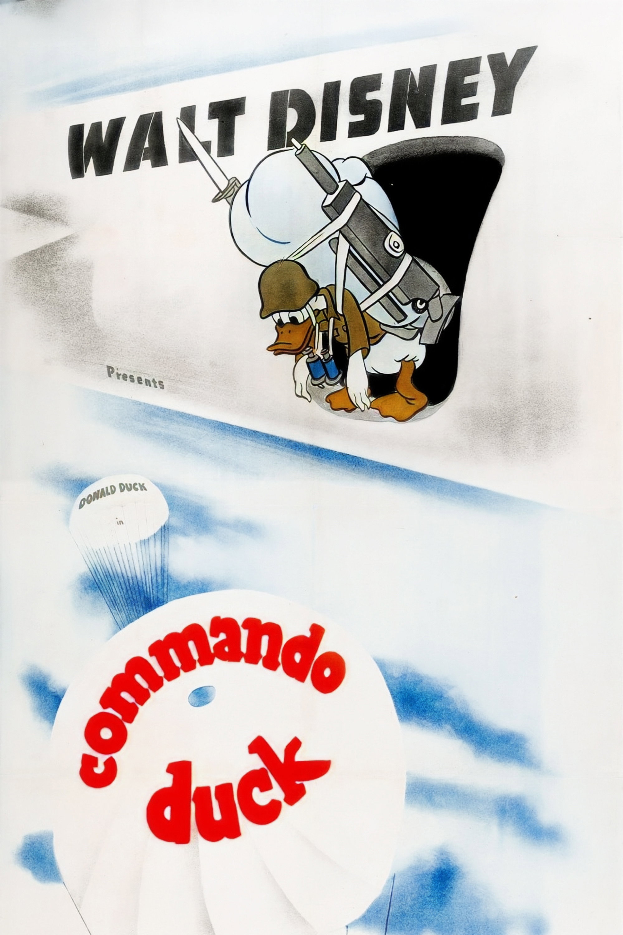 Commando Duck (1944) poster