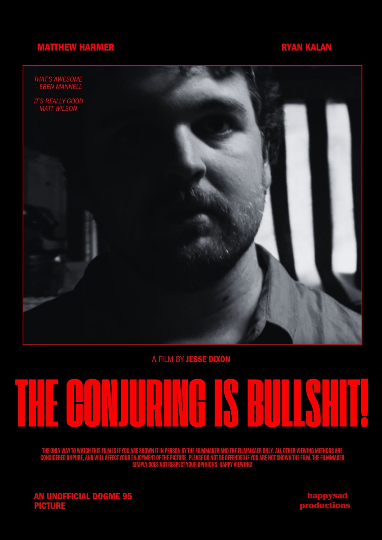 The Conjuring Is Bullshit! (2024) poster