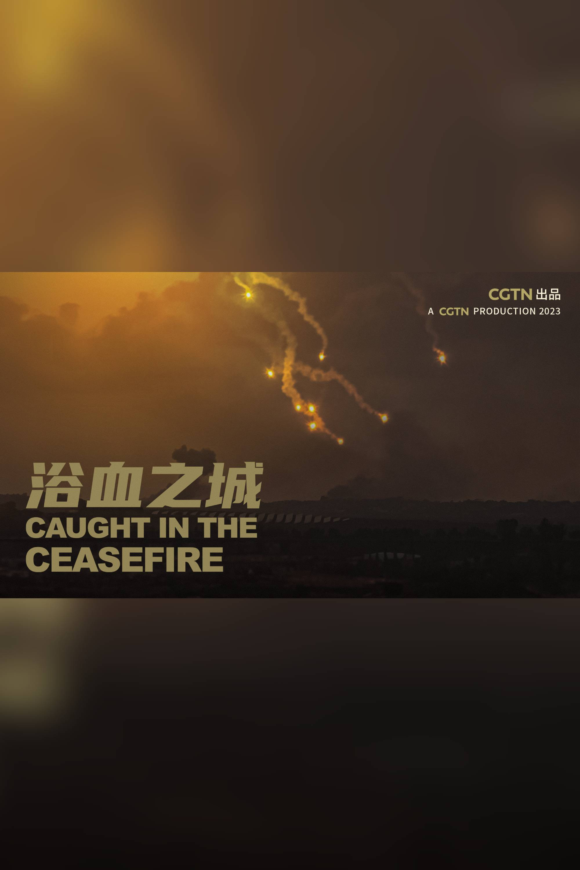 Caught in the ceasefire (2023) poster