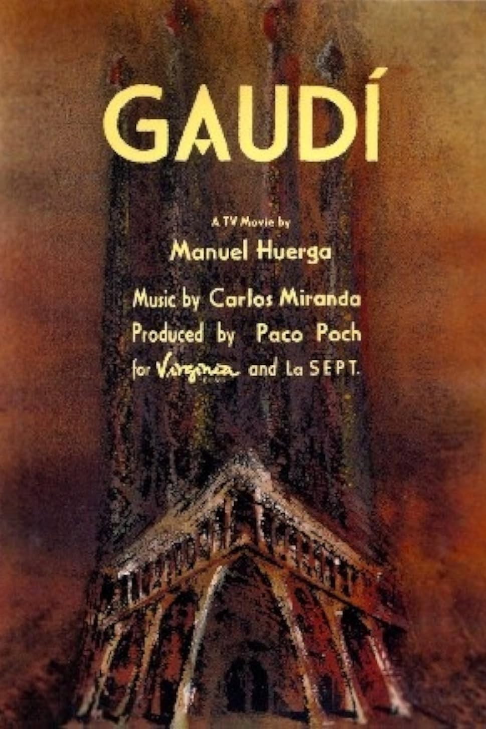 Gaudí (1989) poster