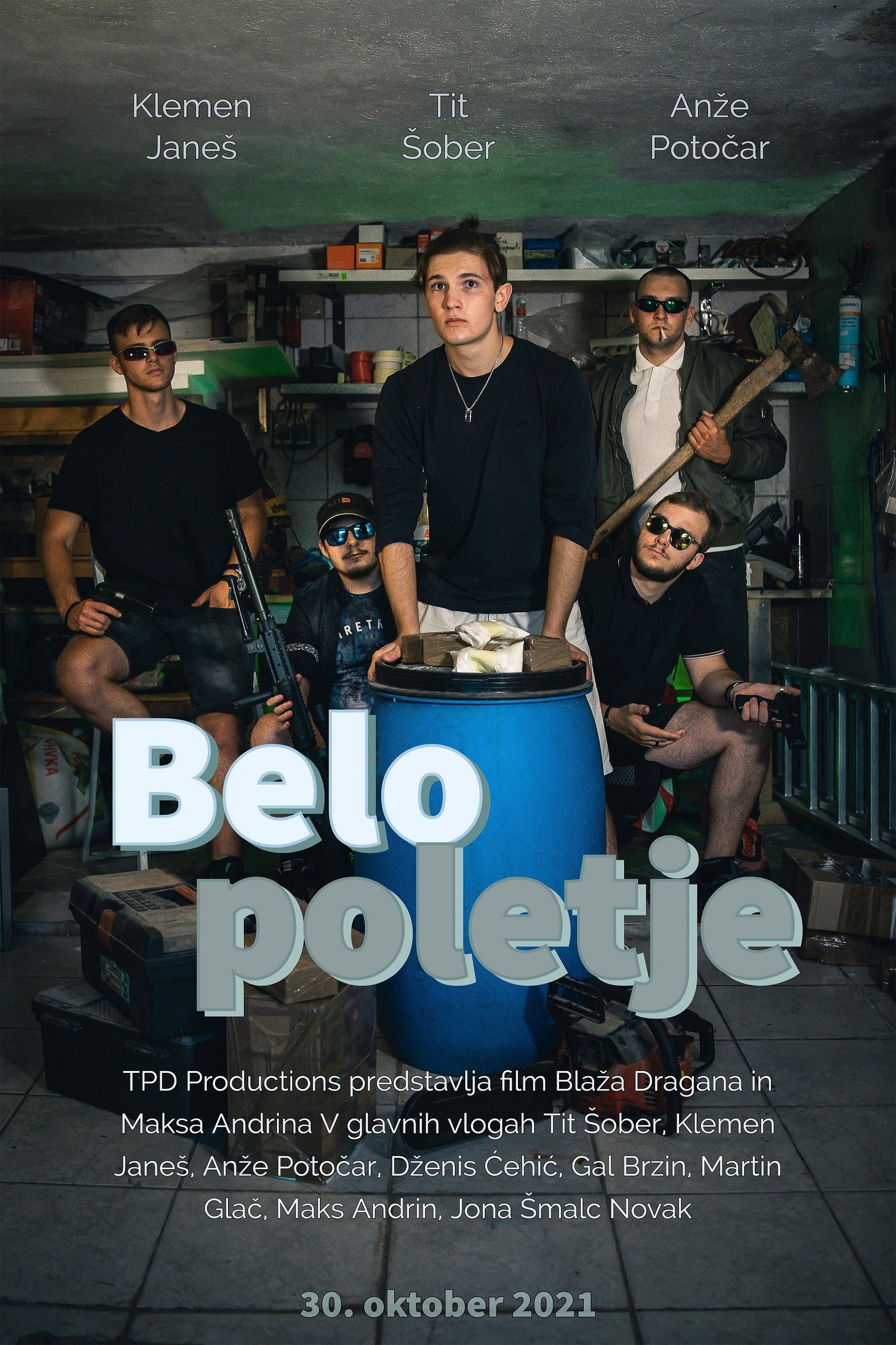 Belo poletje (2021) poster