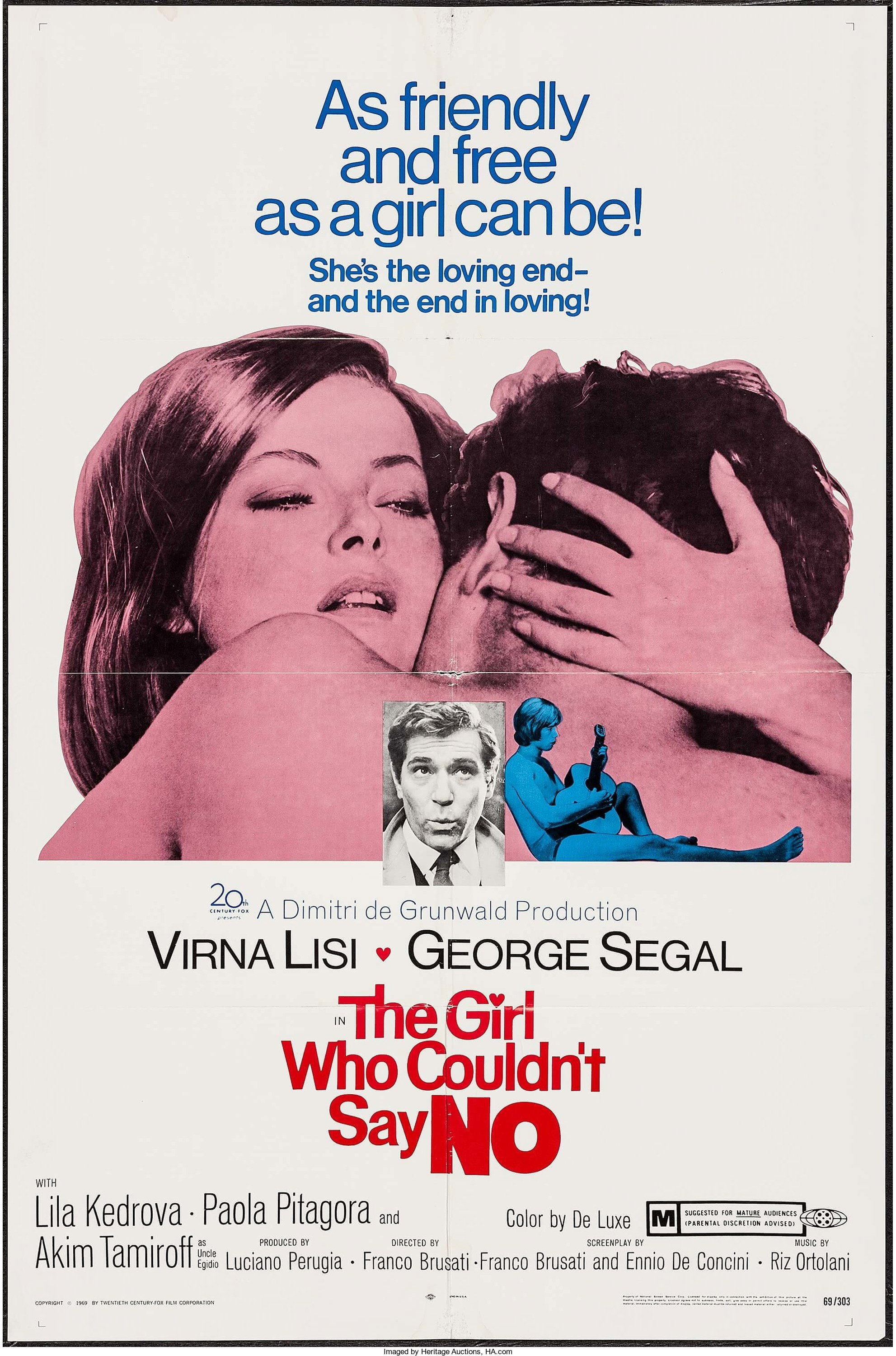 The Girl Who Couldn't Say No (1968) poster