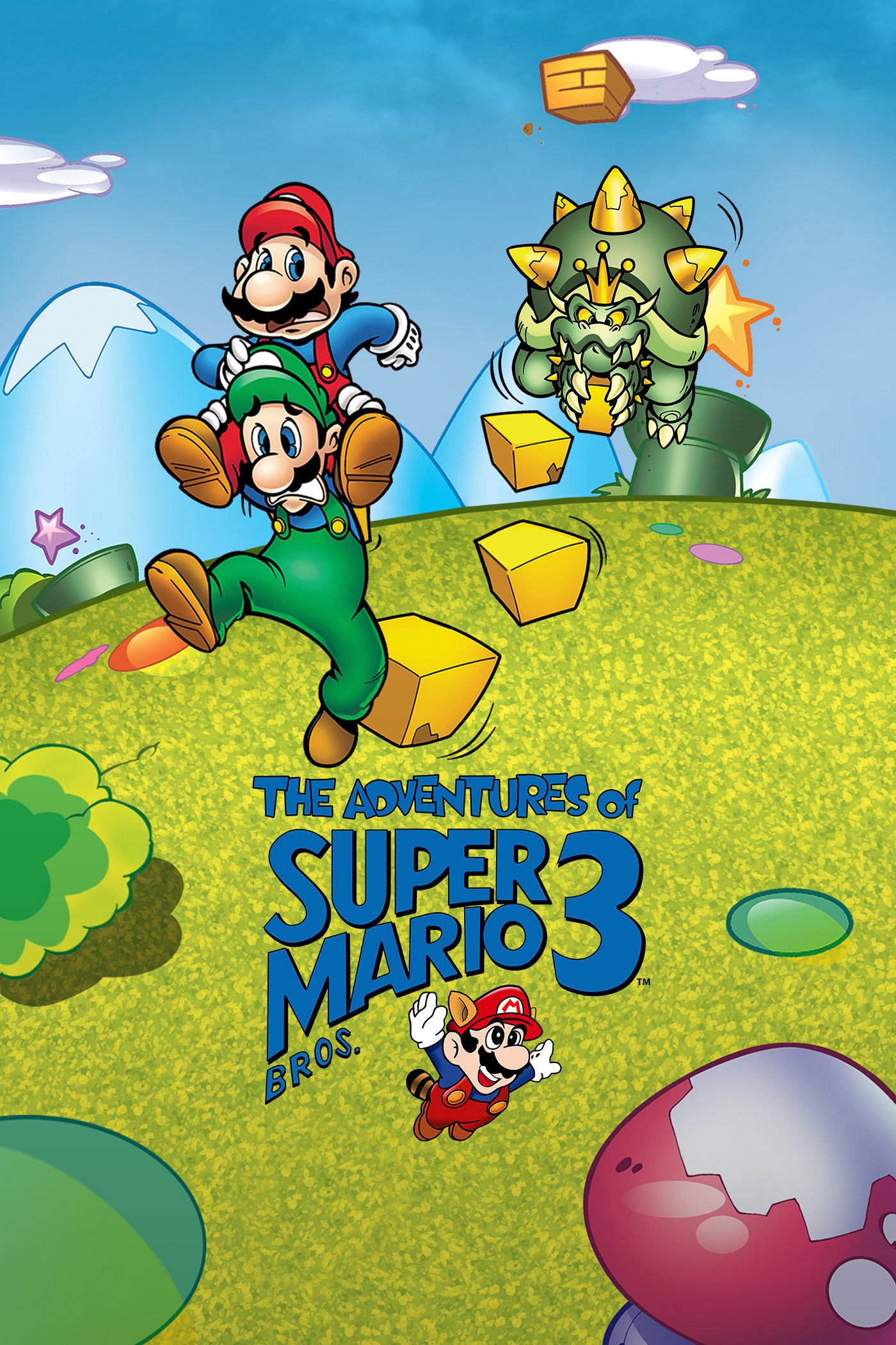 The Adventures of Super Mario Bros. 3 (1990) poster