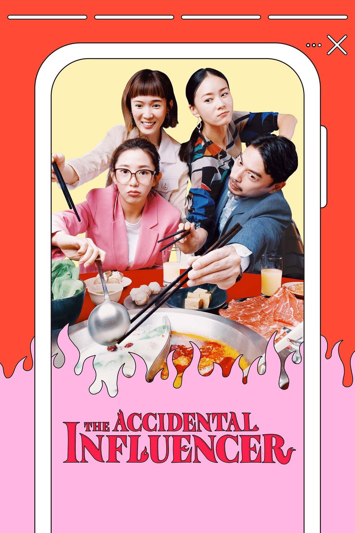 The Accidental Influencer (2024) poster