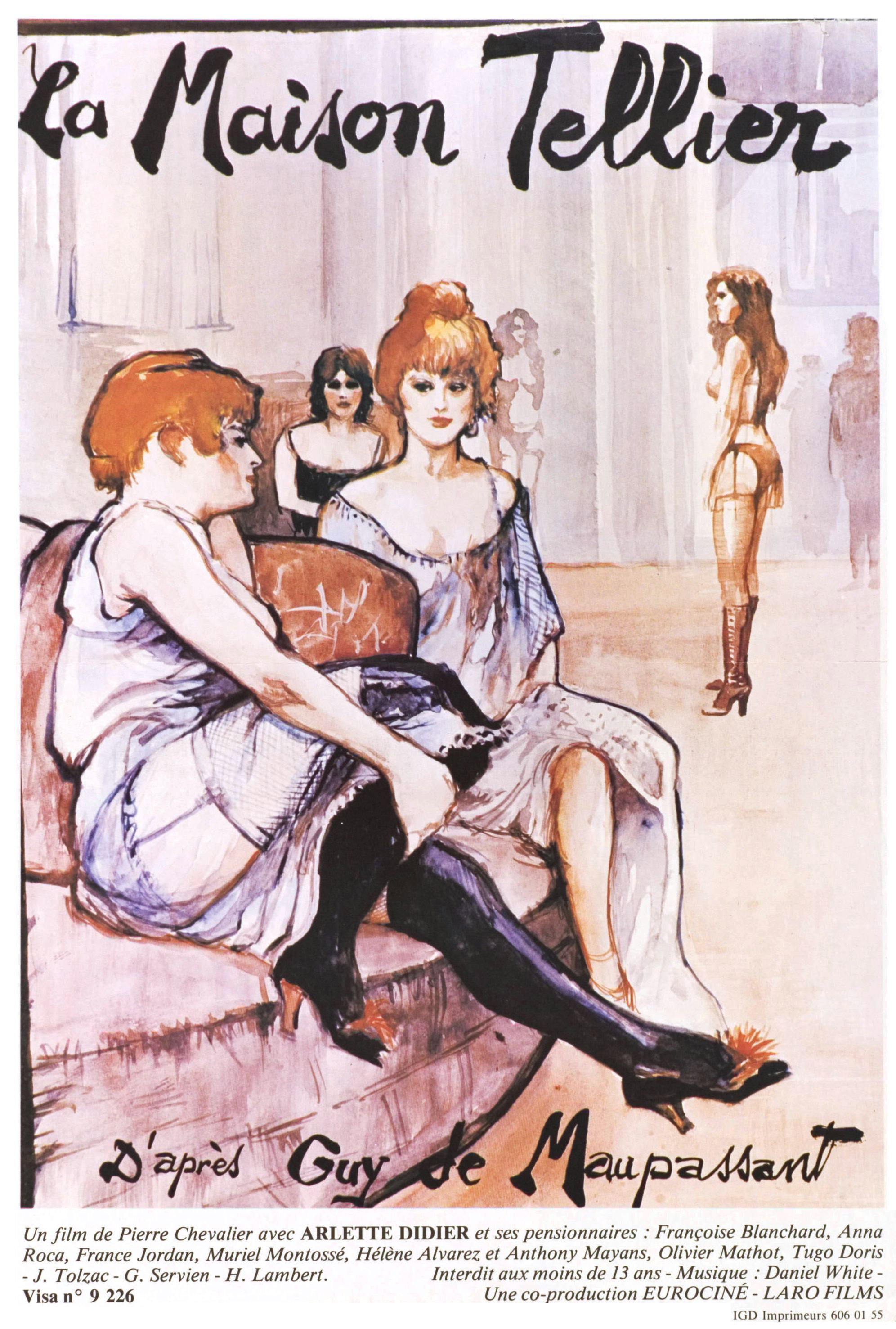 La Maison Tellier (1982) poster