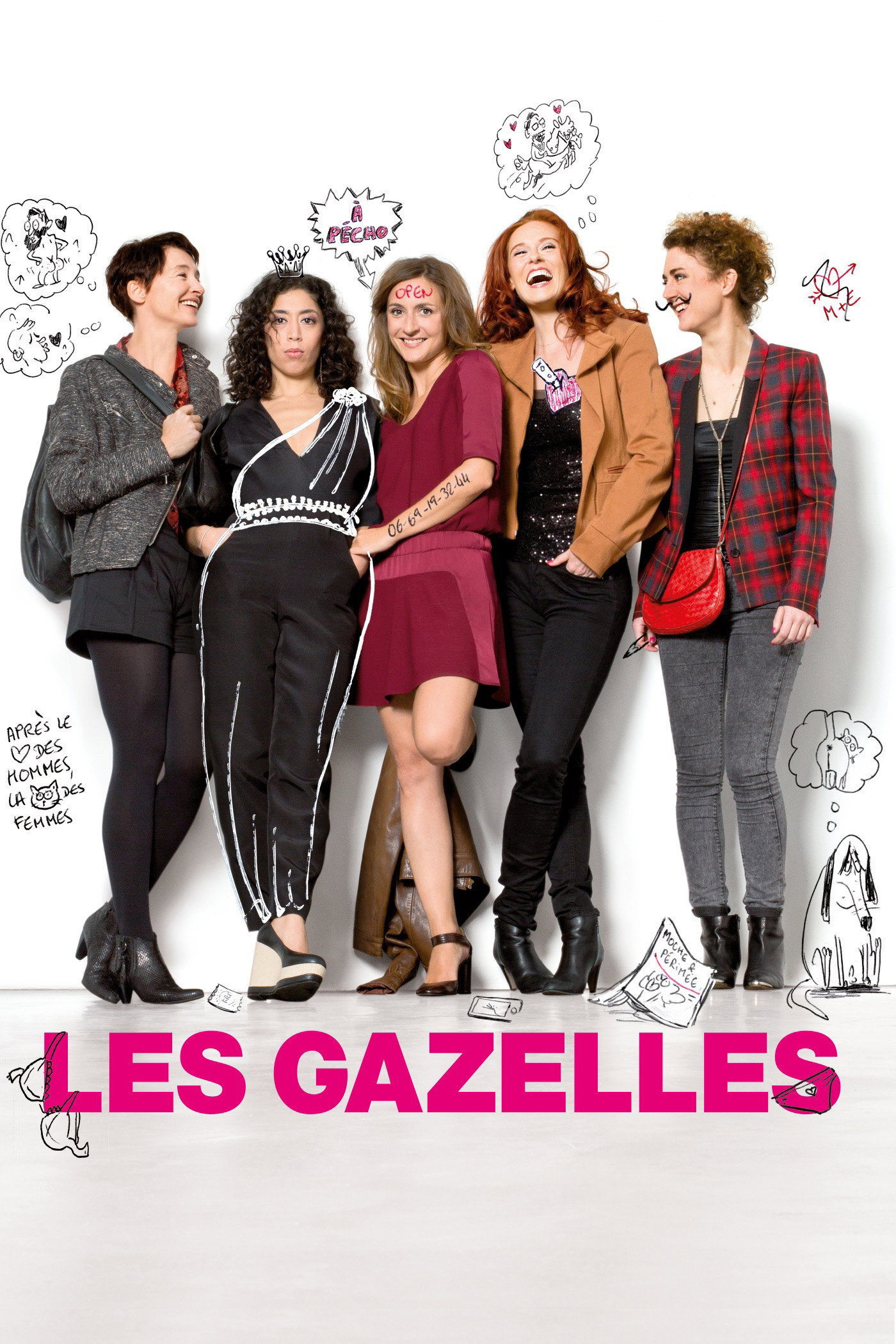 Les Gazelles (2014) poster