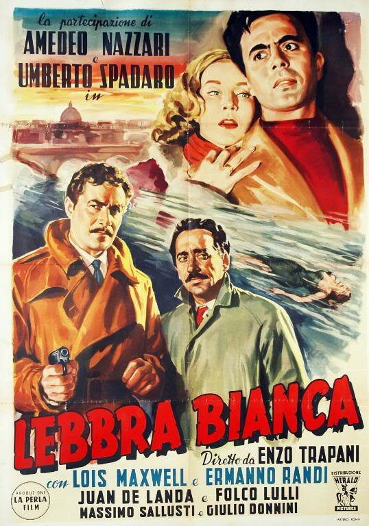 Lebbra bianca (1951) poster
