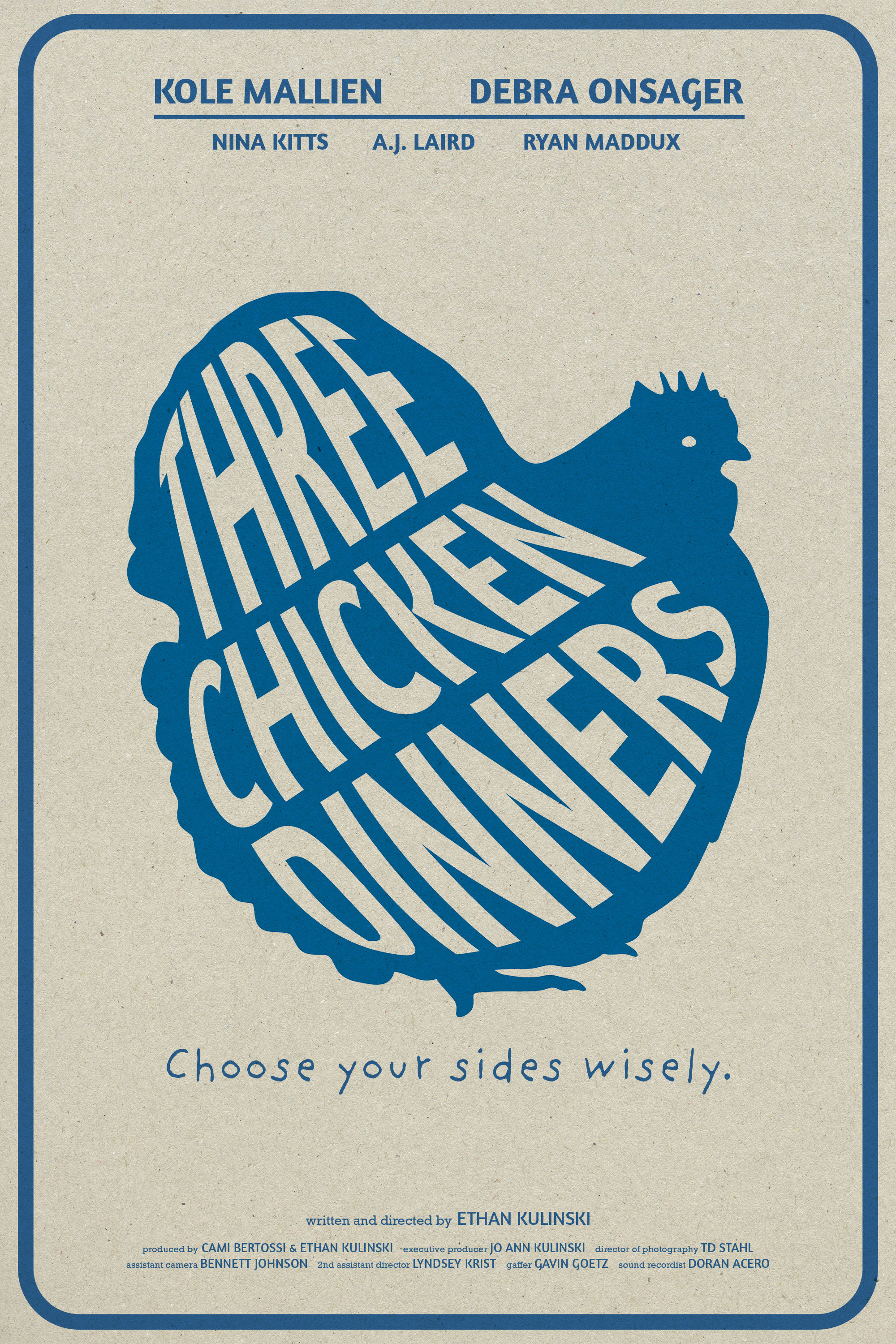 Three Chicken Dinners (2025) poster