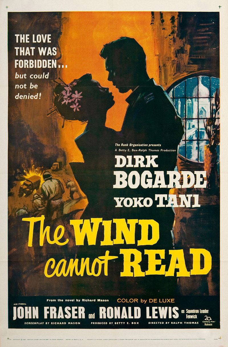 The Wind Cannot Read (1958) poster