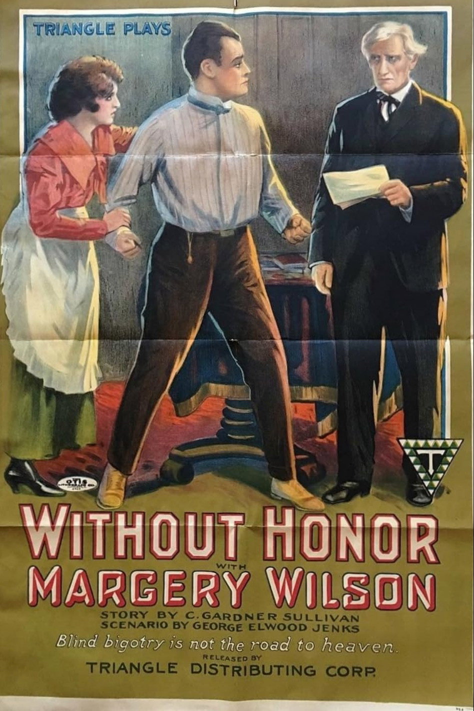 Without Honor (1918) poster