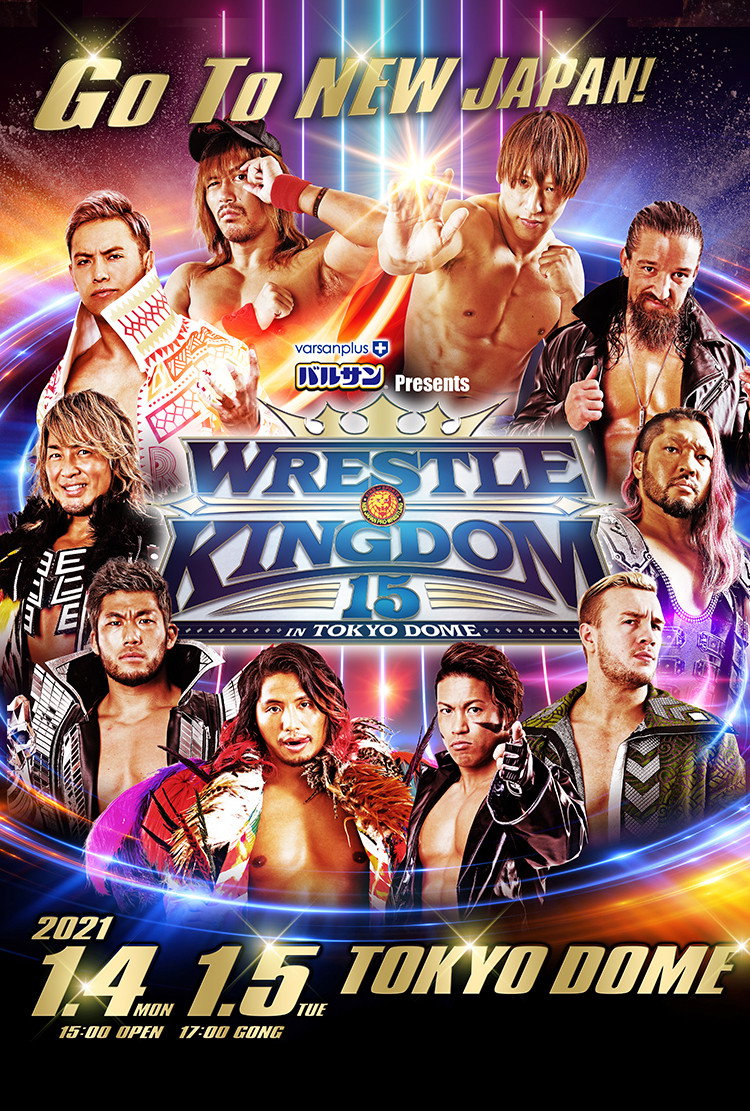 NJPW Wrestle Kingdom 15: Night 1 (2021) poster