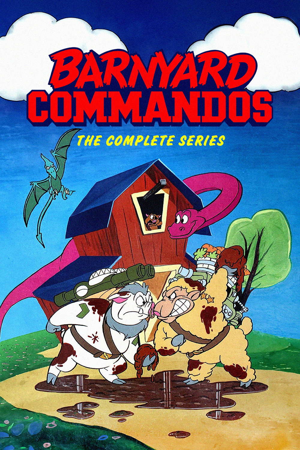 Barnyard Commandos (1990) poster
