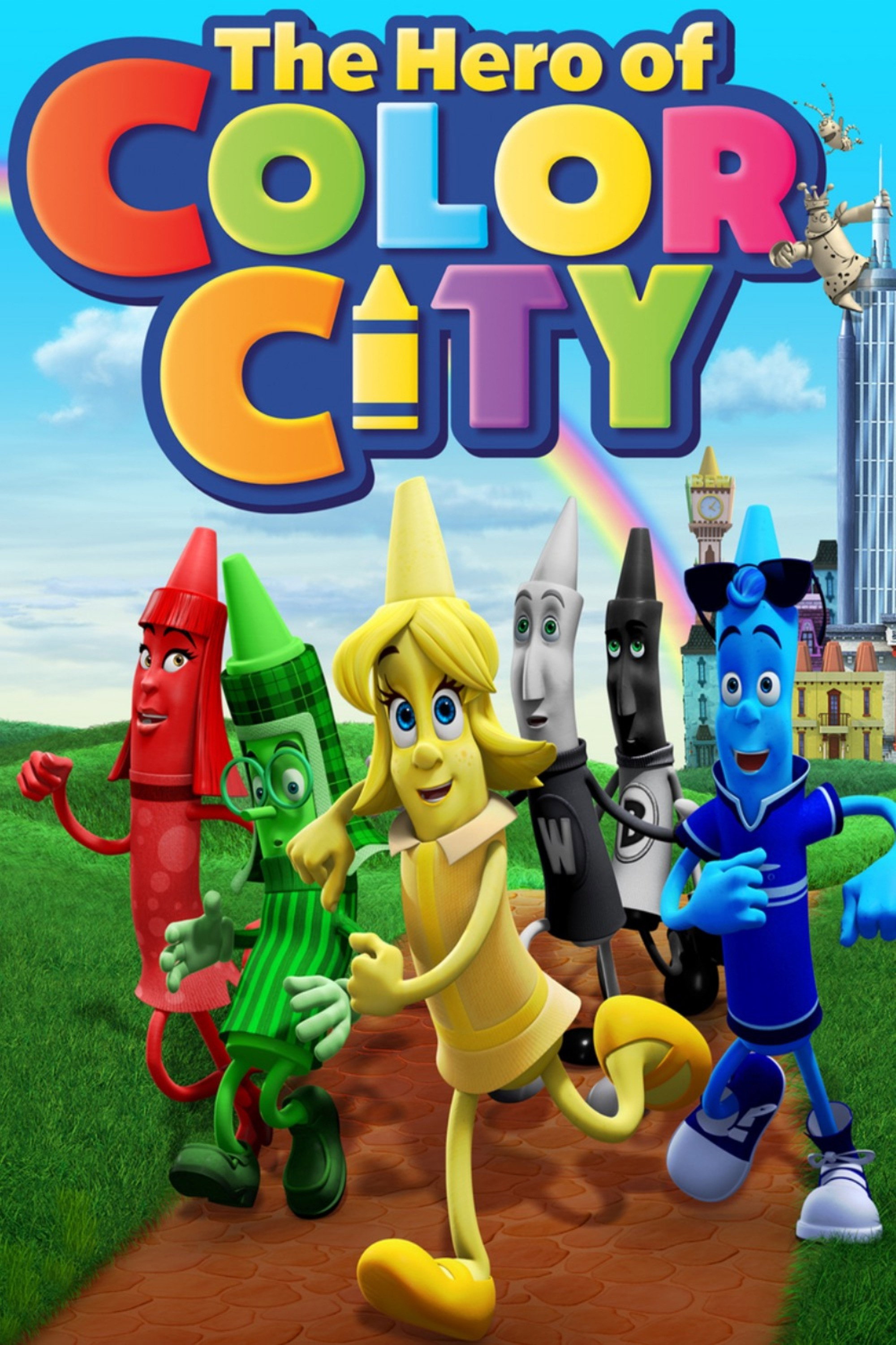 The Hero of Color City (2014) poster