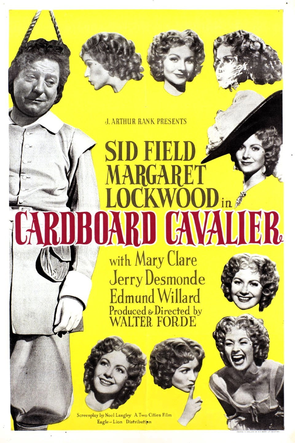 Cardboard Cavalier (1949) poster