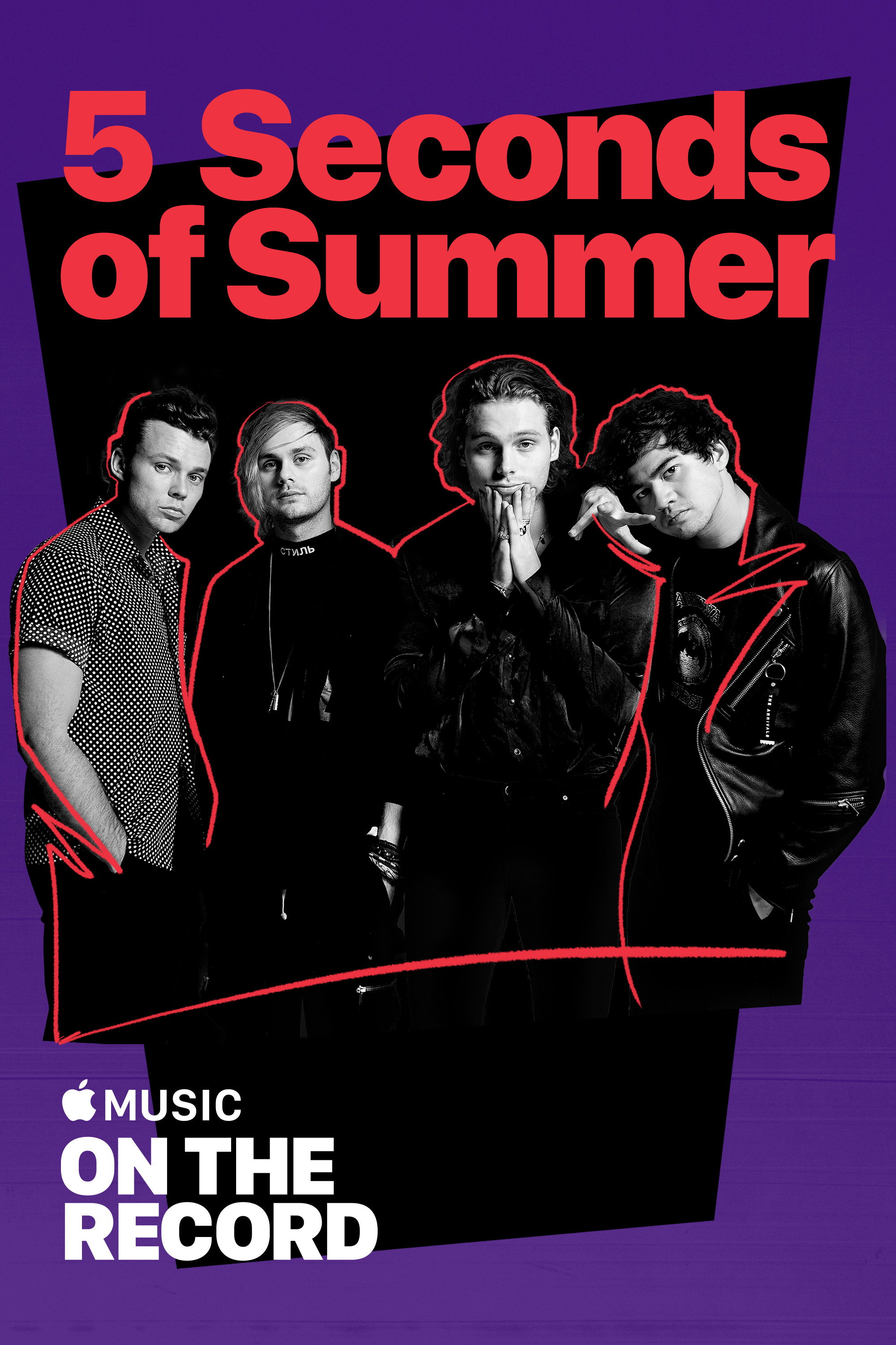 On the Record: 5 Seconds of Summer - Youngblood (2018) poster
