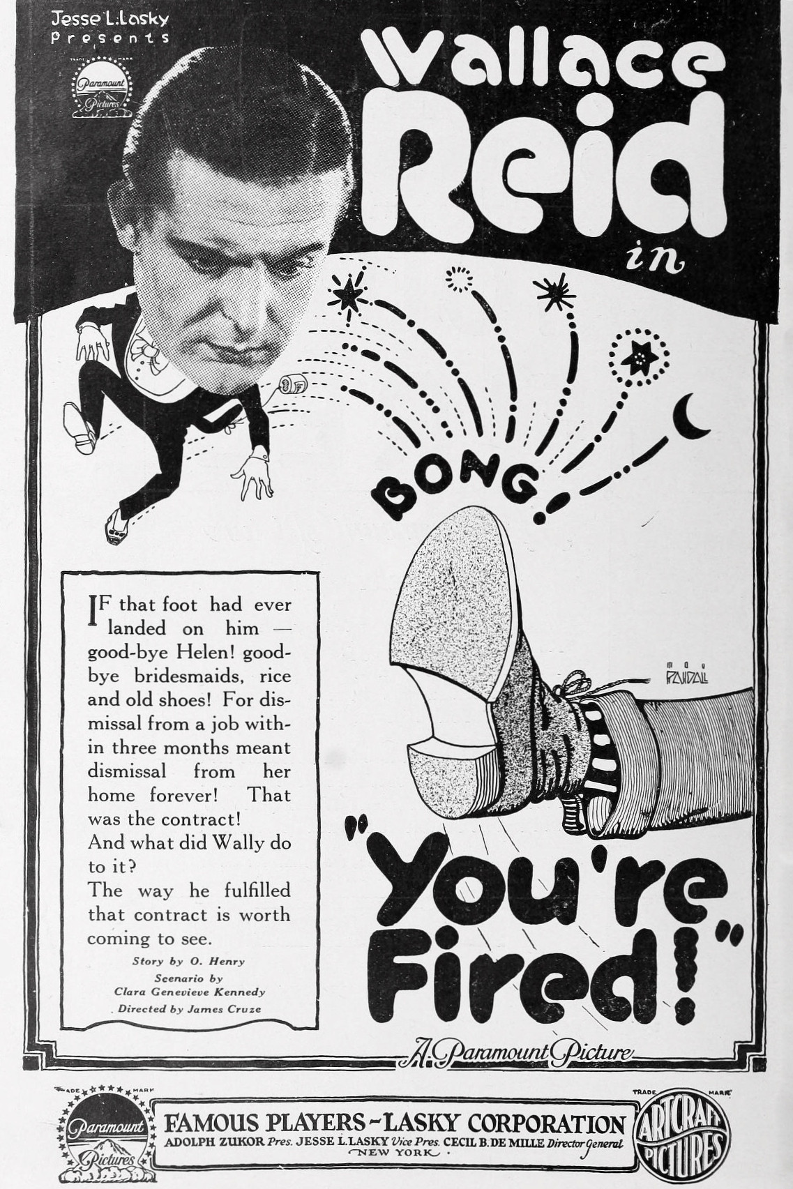 You're Fired (1919) poster