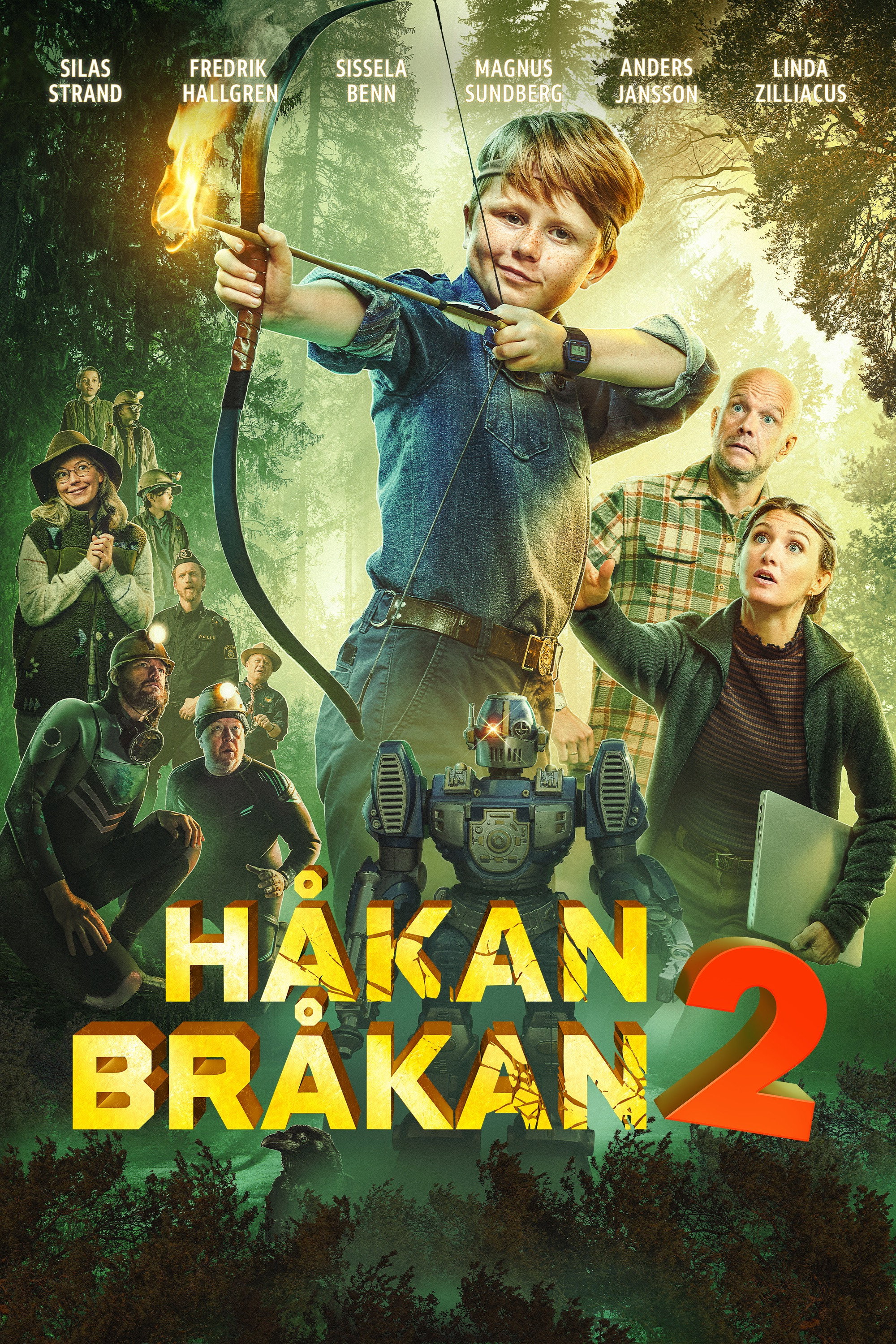 Håkan Bråkan 2 (2024) poster