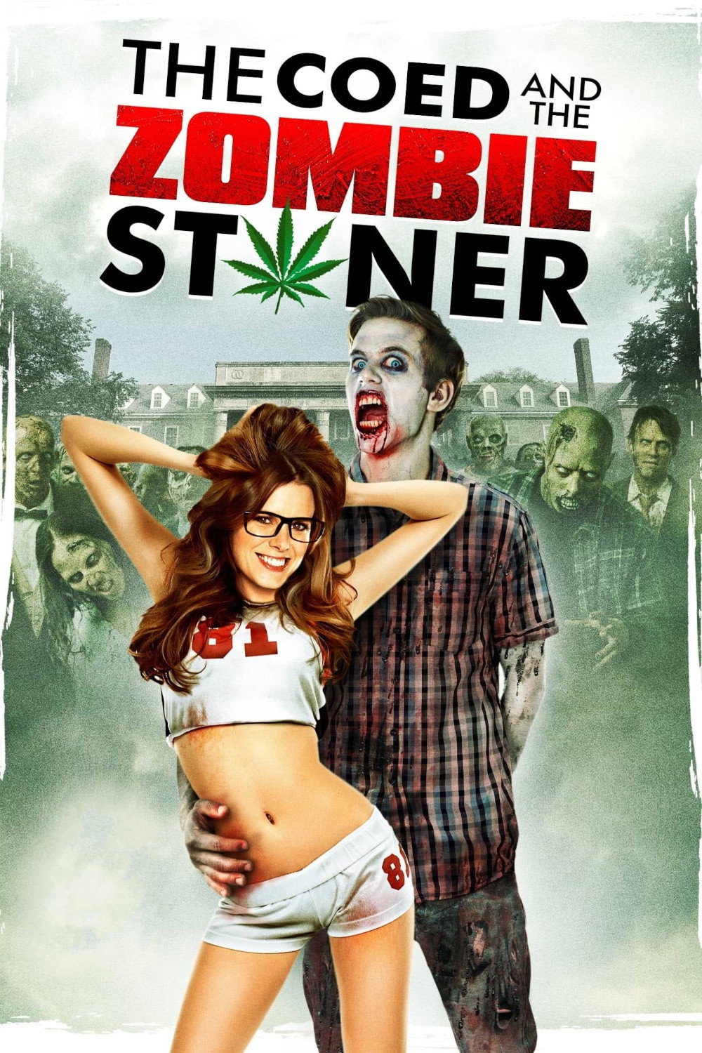 The Coed and the Zombie Stoner (2014) poster