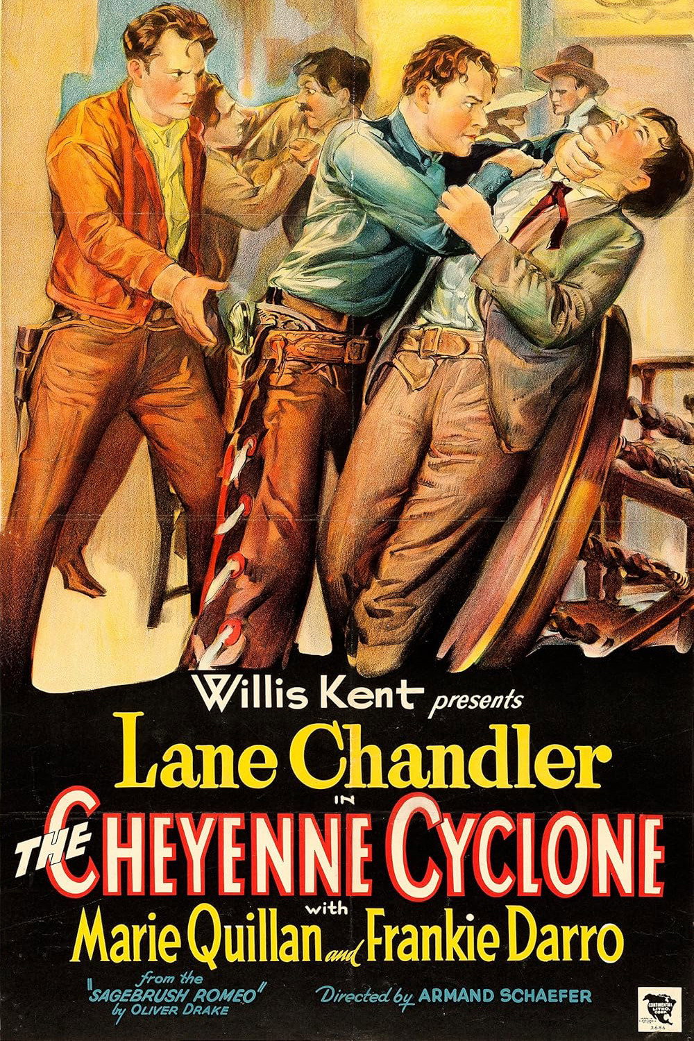 The Cheyenne Cyclone (1931) poster